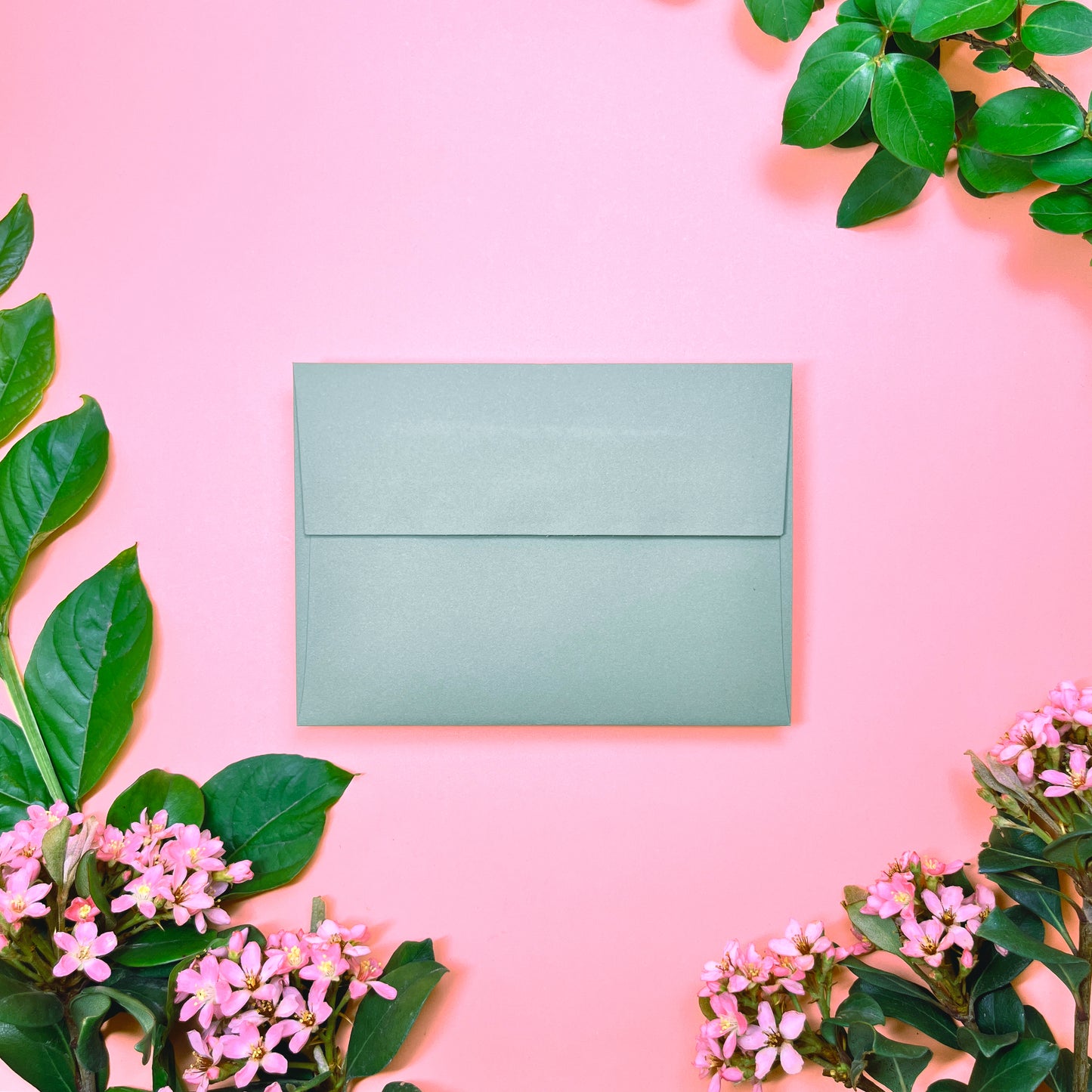 Summer Night Ruffle Frame • Flat Notes