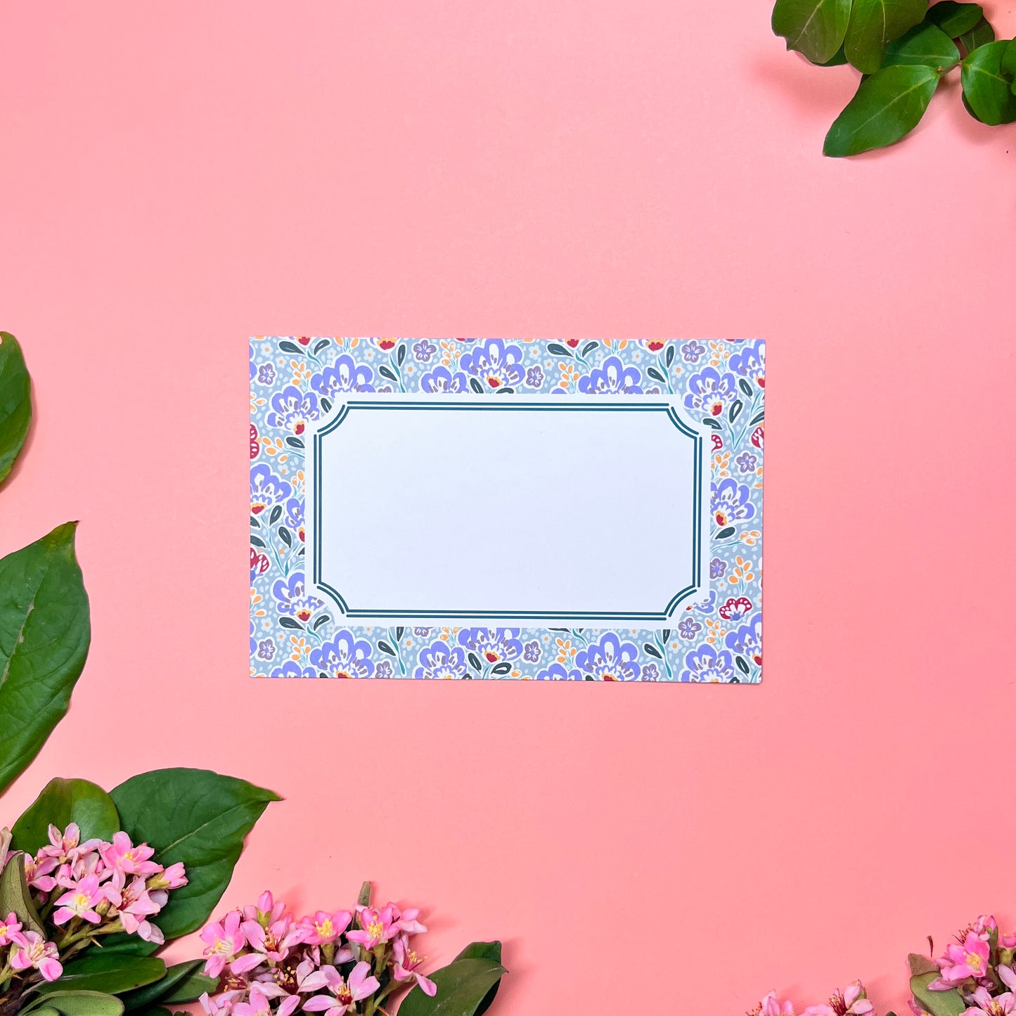 Mahj Paisley-Bam Frame • Flat Notes