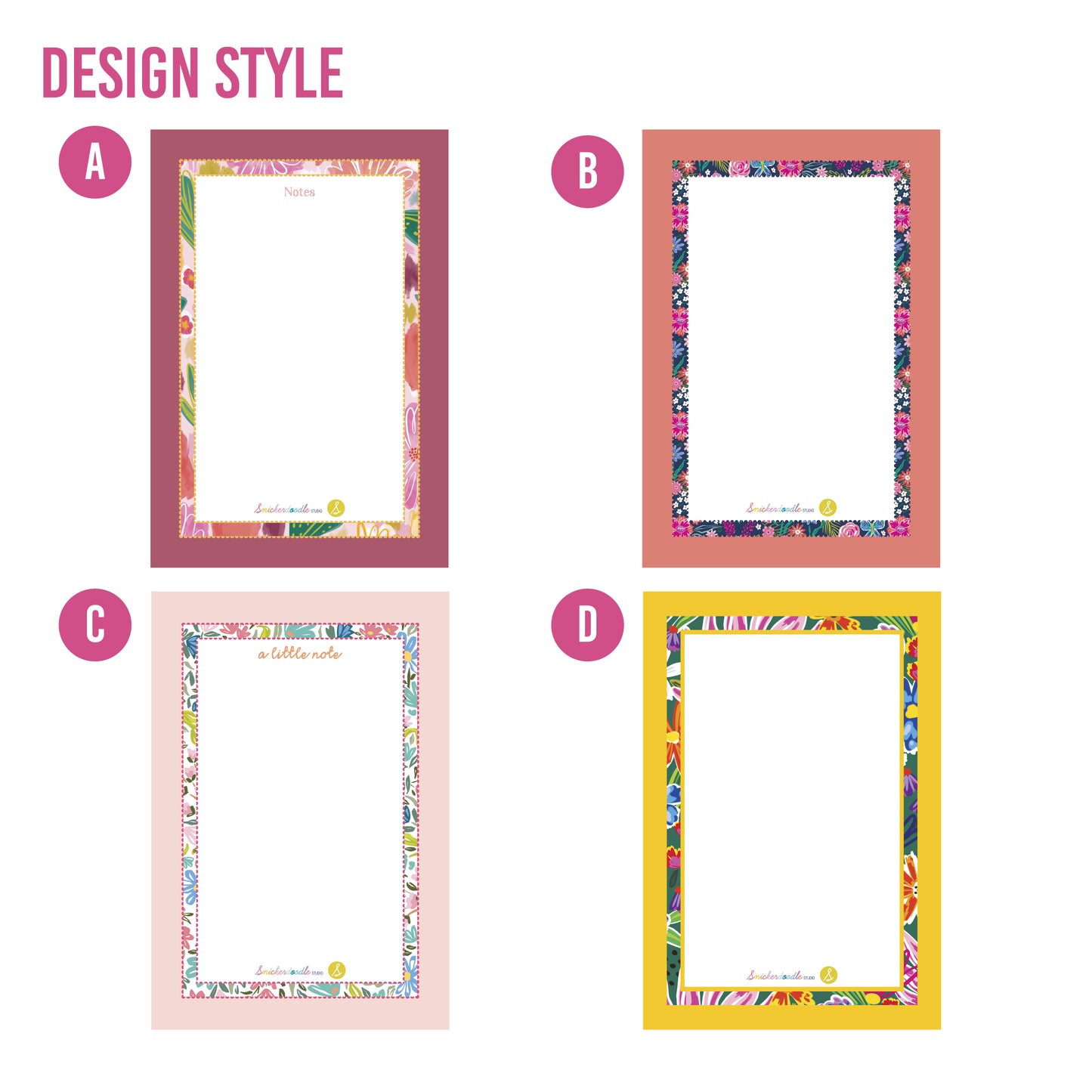 Personalized Memo Notepads