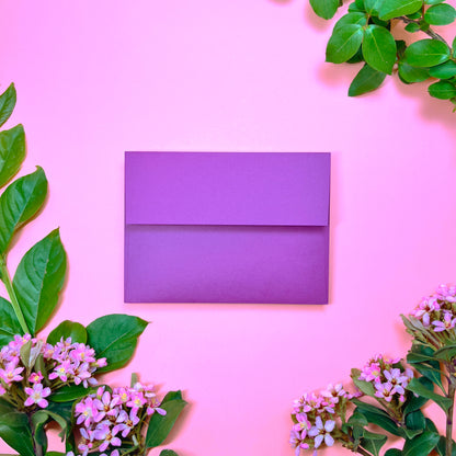 Deep Purple envelope color option