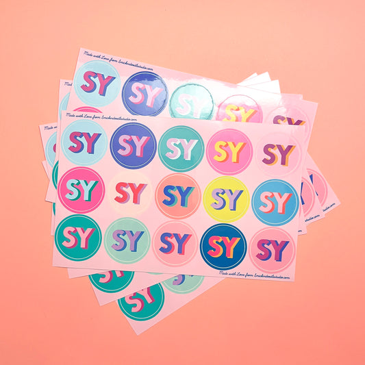 Custom Waterproof Sticker Labels