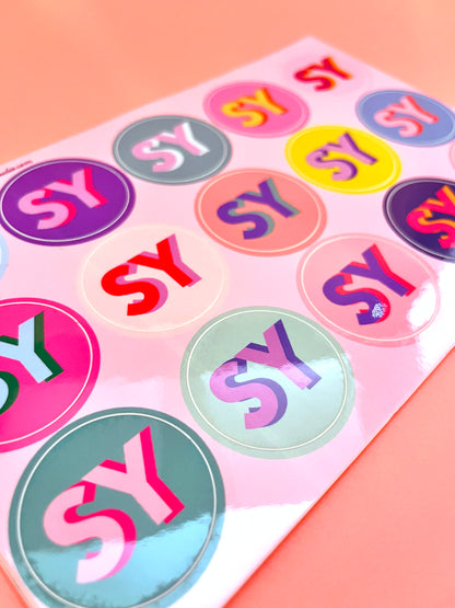 Custom Waterproof Sticker Labels