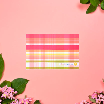 Bees & Blooms "Hello" • Flat Notes • Stationery Set of 10