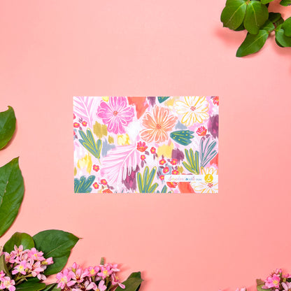 Dreamy Garden "Thank You" • Flat Notes • Stationery Set of 10
