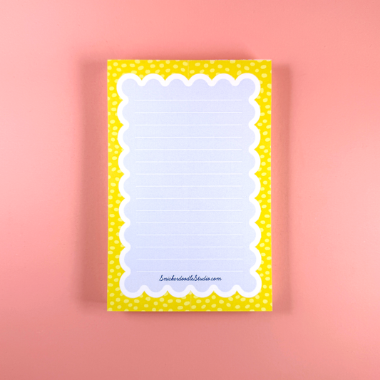 Yellow Pebble • Memo Notepad