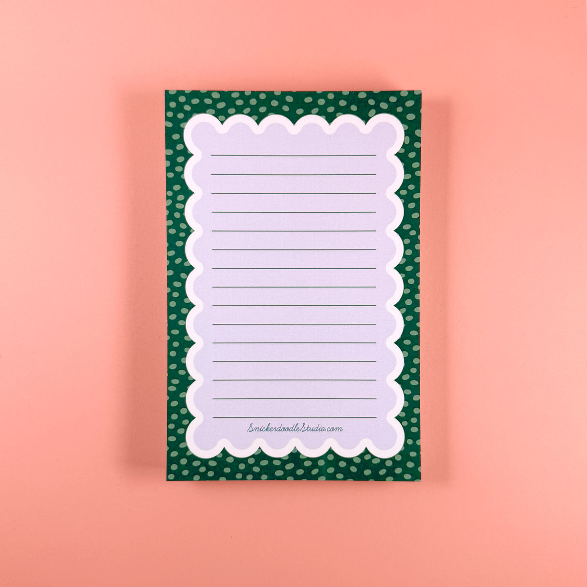 Green Pebble • Memo Notepad