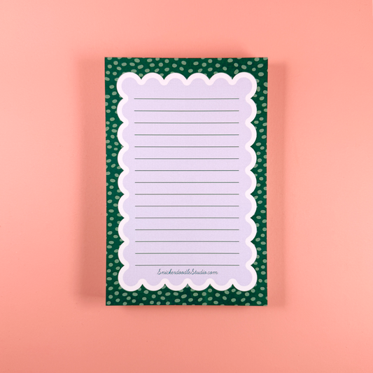 Green Pebble • Memo Notepad