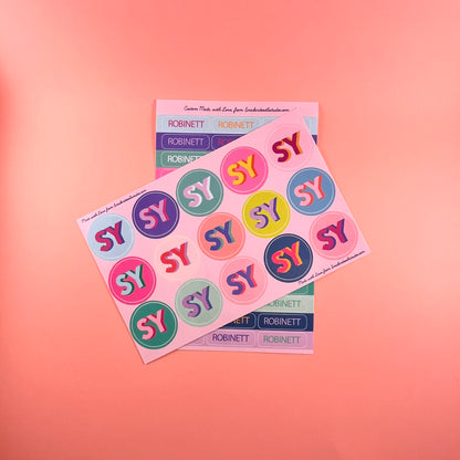 Custom Waterproof Sticker Labels