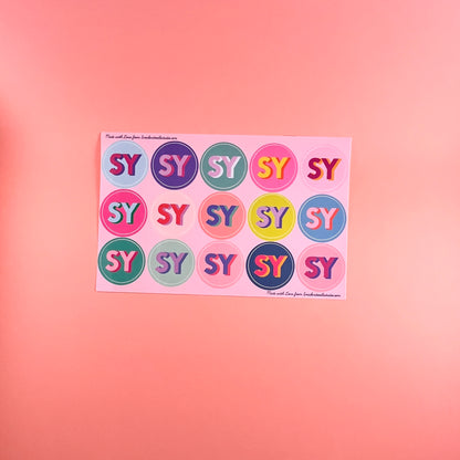 Custom Waterproof Sticker Labels