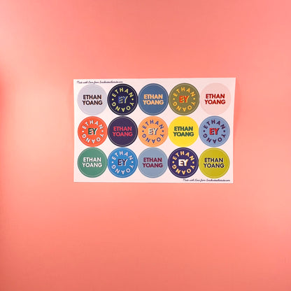 Custom Waterproof Sticker Labels