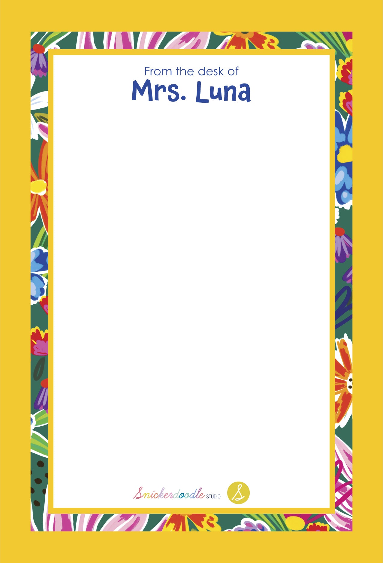 Personalized Memo Notepads